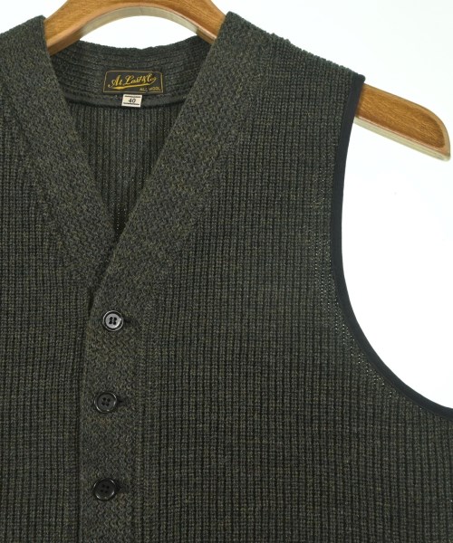 ATLAST & CO（アットラスト）ベスト カーキ サイズ:40(M位) メンズ/2200646265094