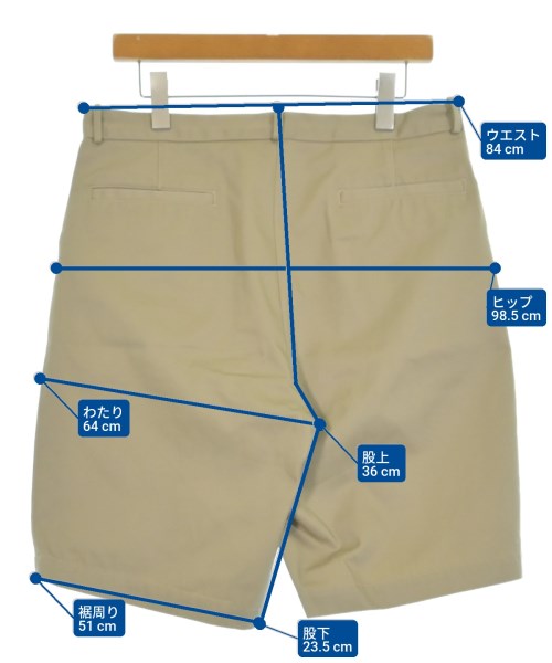 ATLAST & CO（アットラスト）ショートパンツ ベージュ サイズ:34(XL位) メンズ/2200651403023