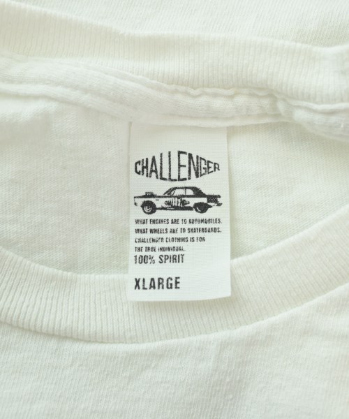 CHALLENGER（チャレンジャー）Tシャツ・カットソー 白 サイズ:XL メンズ/2200644186032