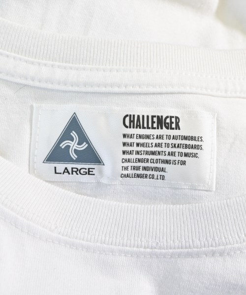 CHALLENGER（チャレンジャー）Tシャツ・カットソー 白 サイズ:L メンズ/2200566273148
