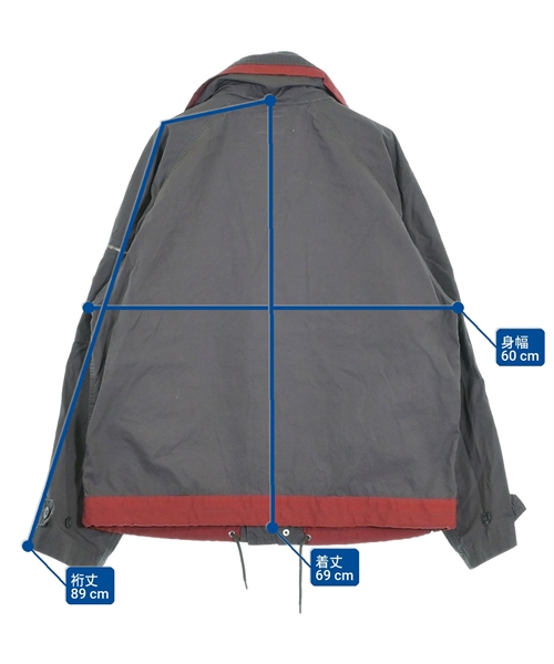 C.E（シーイー）ミリタリーブルゾン グレー サイズ:L メンズ/2200637006026