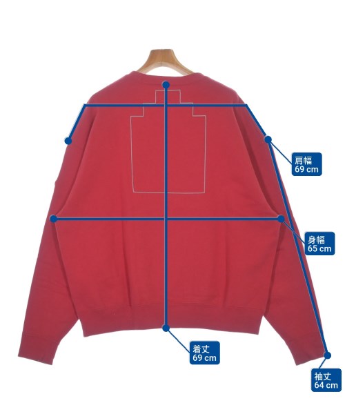 C.E（シーイー）スウェット 赤 サイズ:XL メンズ/2200637824040