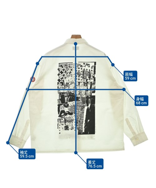 C.E（シーイー）カジュアルシャツ 白 サイズ:L メンズ/2200550903082