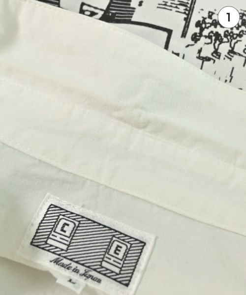 C.E（シーイー）カジュアルシャツ 白 サイズ:L メンズ/2200550903082