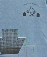 C.E（シーイー）Tシャツ・カットソー 青 サイズ:M メンズ/2200702668074