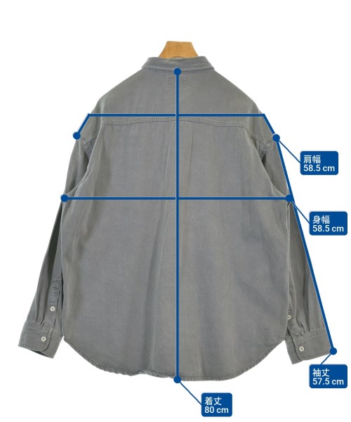 C.E（シーイー）カジュアルシャツ グレー サイズ:L メンズ/2200668466042