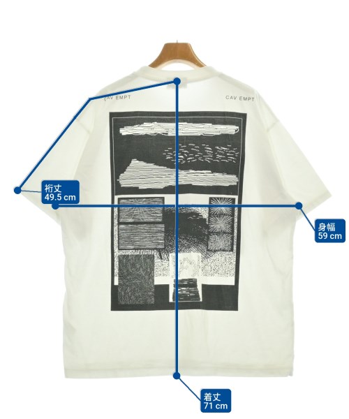 C.E（シーイー）Tシャツ・カットソー 白 サイズ:XL メンズ/2200680802132
