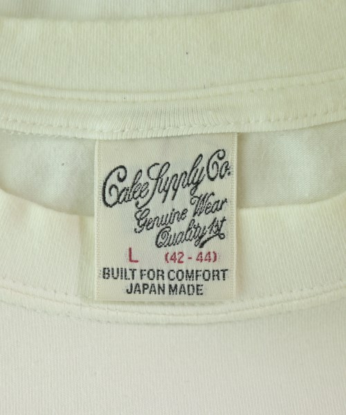 CALEE（キャリー）Tシャツ・カットソー 白 サイズ:L メンズ/2200698934528