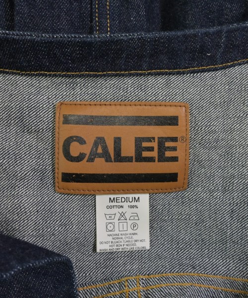 CALEE（キャリー）デニムジャケット 紺 サイズ:M メンズ/2200735690042
