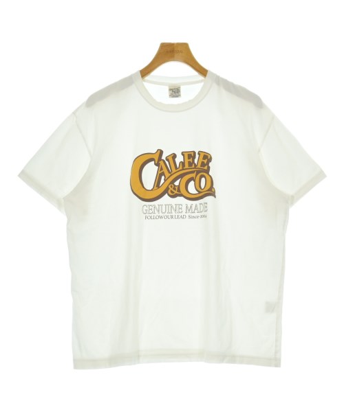 CALEE(キャリー)Tシャツ・カットソー 白 サイズ:XXL/2200683432176