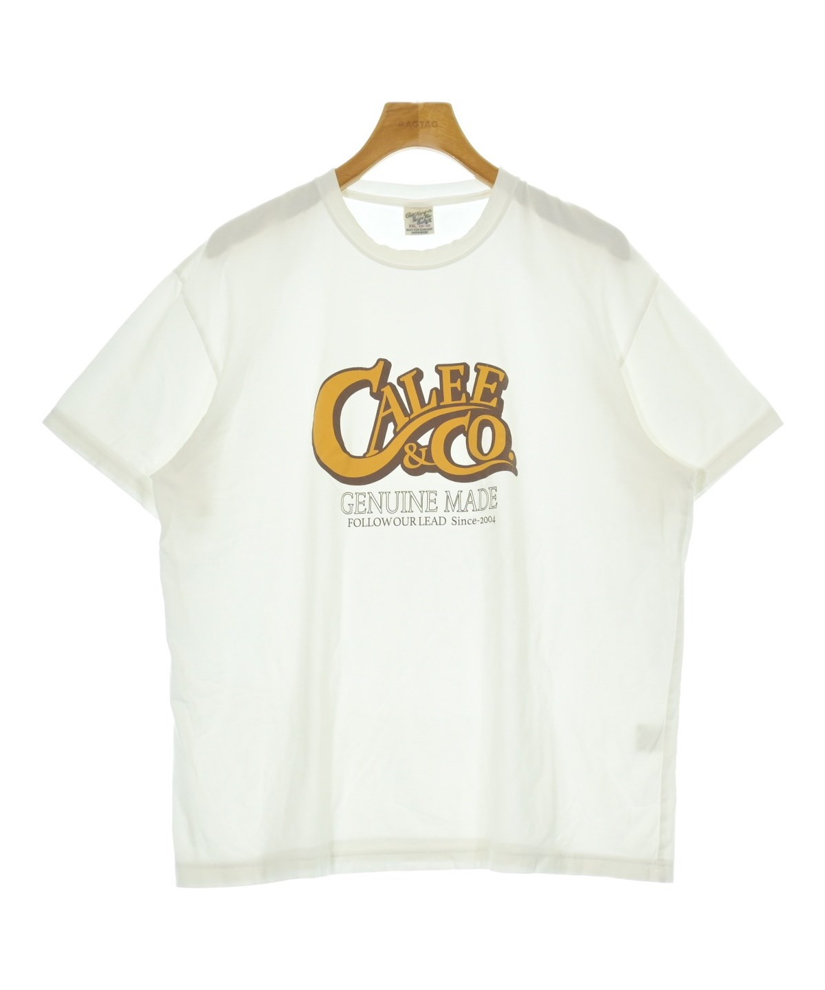 CALEE（キャリー）Tシャツ・カットソー 白 サイズ:XXL メンズ