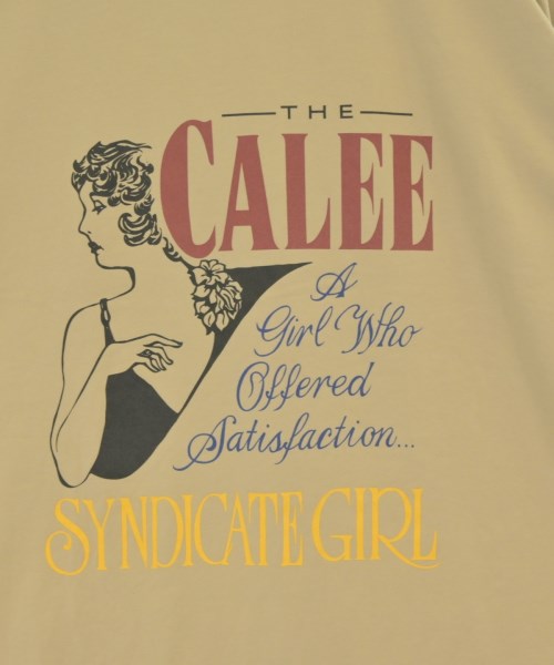 CALEE（キャリー）Tシャツ・カットソー ベージュ サイズ:XXL メンズ/2200685801048