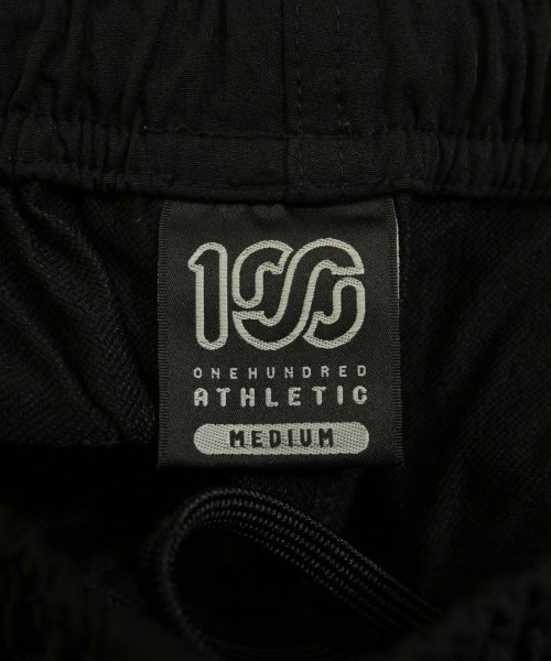 100 ATHLETIC（ワンハンドレッド　アスレチック）ショートパンツ 黒 サイズ:M メンズ/2200571621194