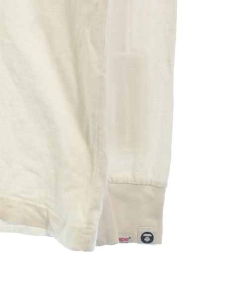 AAPE BY A BATHING APE（エーエイプバイアベイシングエイプ）Tシャツ・カットソー 白 サイズ:M メンズ/2200617910077