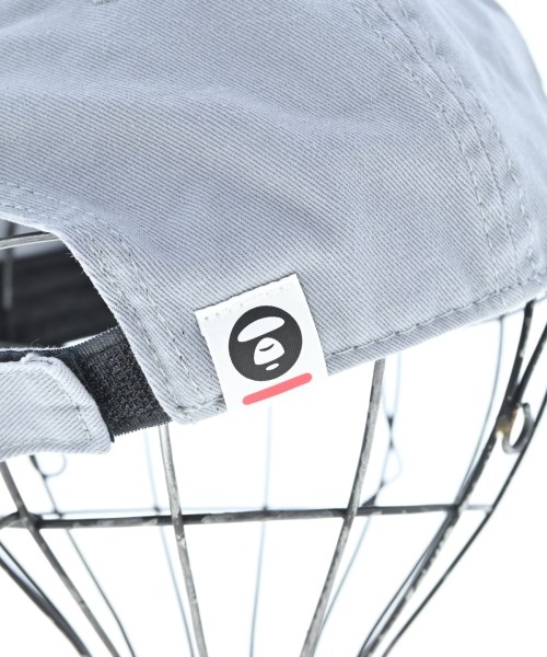 AAPE BY A BATHING APE（エーエイプバイアベイシングエイプ）キャップ グレー サイズ:- メンズ/2200649053087