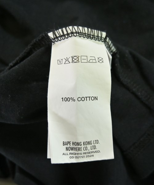 AAPE BY A BATHING APE（エーエイプバイアベイシングエイプ）Tシャツ・カットソー 黒 サイズ:M メンズ/2200714054025