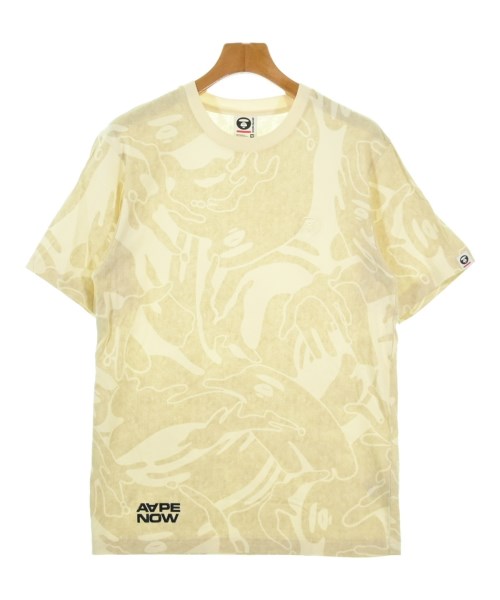 AAPE BY A BATHING APE（エーエイプバイアベイシングエイプ）Tシャツ・カットソー ベージュ サイズ:M メンズ/2200714054032