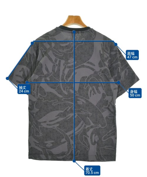 AAPE BY A BATHING APE（エーエイプバイアベイシングエイプ）Tシャツ・カットソー グレー サイズ:M メンズ/2200714054049