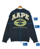 AAPE BY A BATHING APE（エーエイプバイアベイシングエイプ）ニット・セーター 紺 サイズ:M メンズ/2200715787014