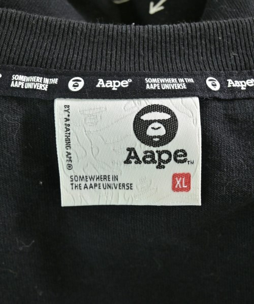 AAPE BY A BATHING APE（エーエイプバイアベイシングエイプ）Tシャツ・カットソー 黒 サイズ:XL メンズ/2200717547234