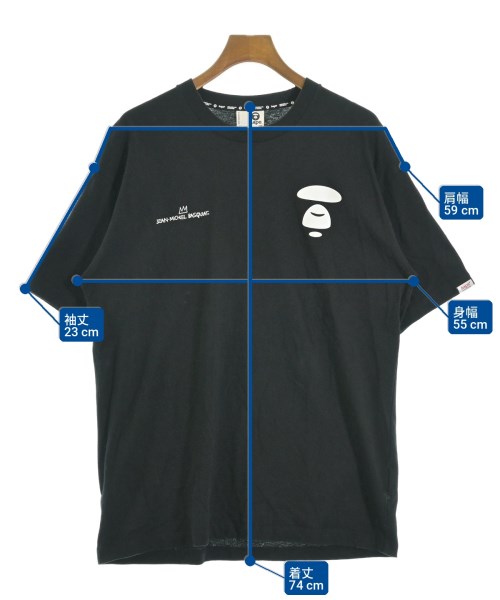 AAPE BY A BATHING APE（エーエイプバイアベイシングエイプ）Tシャツ・カットソー 黒 サイズ:XL メンズ/2200717547234