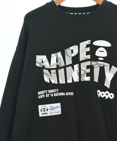 AAPE BY A BATHING APE（エーエイプバイアベイシングエイプ）スウェット 黒 サイズ:L メンズ/2200706333176