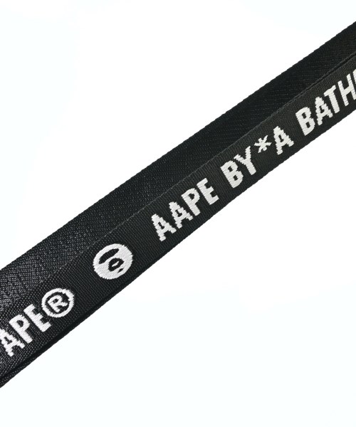 AAPE BY A BATHING APE（エーエイプバイアベイシングエイプ）ショルダーバッグ 黒 サイズ:- メンズ/2200664990022