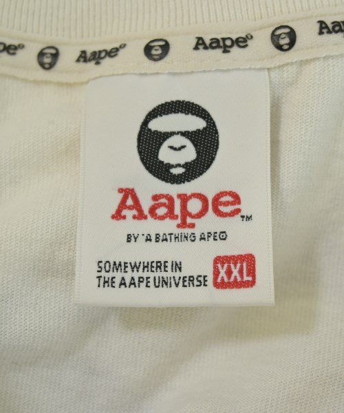 AAPE BY A BATHING APE（エーエイプバイアベイシングエイプ）Tシャツ・カットソー 白 サイズ:XXL メンズ/2200731531035