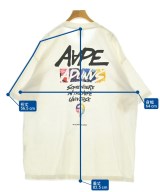 AAPE BY A BATHING APE（エーエイプバイアベイシングエイプ）Tシャツ・カットソー 白 サイズ:XXL メンズ/2200731531035