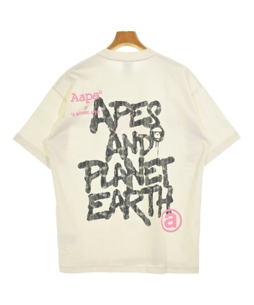 AAPE BY A BATHING APE（エーエイプバイアベイシングエイプ）Tシャツ・カットソー 白 サイズ:M メンズ/2200722376041