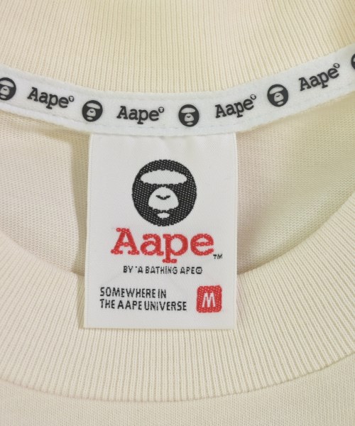 AAPE BY A BATHING APE（エーエイプバイアベイシングエイプ）Tシャツ・カットソー 白 サイズ:M メンズ/2200722376041