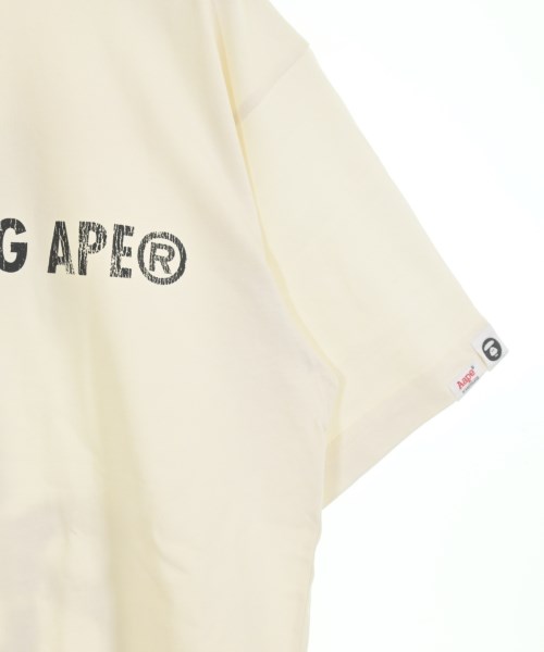 AAPE BY A BATHING APE（エーエイプバイアベイシングエイプ）Tシャツ・カットソー 白 サイズ:M メンズ/2200722376041