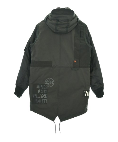 AAPE BY A BATHING APE（エーエイプバイアベイシングエイプ）ダウンコート 黒 サイズ:S メンズ/2200684784052