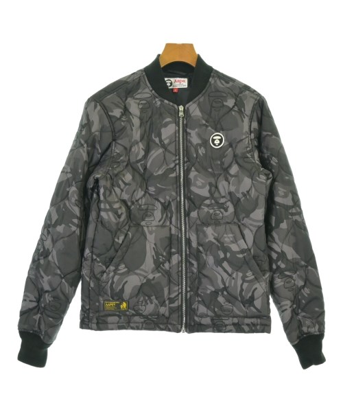 AAPE BY A BATHING APE（エーエイプバイアベイシングエイプ）ダウンコート 黒 サイズ:S メンズ/2200684784052