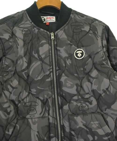 AAPE BY A BATHING APE（エーエイプバイアベイシングエイプ）ダウンコート 黒 サイズ:S メンズ/2200684784052