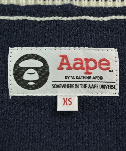 AAPE BY A BATHING APE（エーエイプバイアベイシングエイプ）ベスト 紺 サイズ:XS レディース/2200686050087
