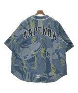 AAPE BY A BATHING APE（エーエイプバイアベイシングエイプ）カジュアルシャツ 紺 サイズ:L メンズ/2200691417035