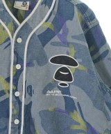 AAPE BY A BATHING APE（エーエイプバイアベイシングエイプ）カジュアルシャツ 紺 サイズ:L メンズ/2200691417035