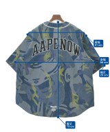 AAPE BY A BATHING APE（エーエイプバイアベイシングエイプ）カジュアルシャツ 紺 サイズ:L メンズ/2200691417035