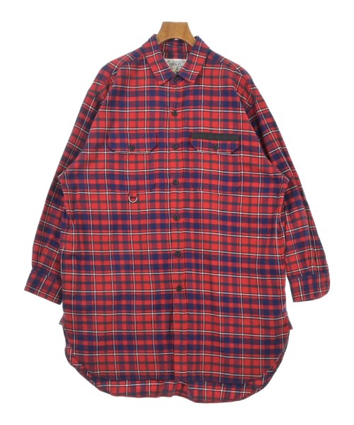 PEEL&LIFT(ピールアンドリフト)カジュアルシャツ 赤 サイズ:F/2200645144048
