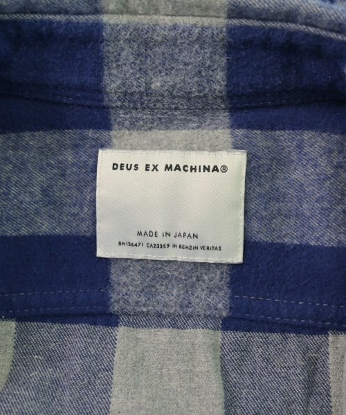 Deus ex Machina（デウスエクスマキナ）カジュアルシャツ 青 サイズ:S メンズ/2200630099018