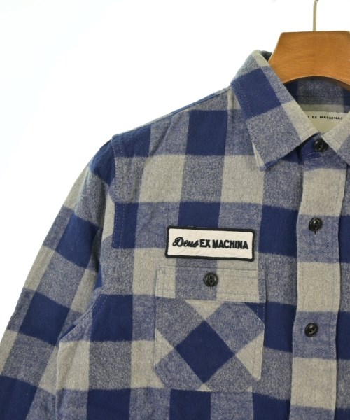 Deus ex Machina（デウスエクスマキナ）カジュアルシャツ 青 サイズ:S メンズ/2200630099018