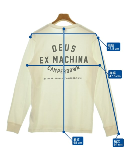 Deus ex Machina（デウスエクスマキナ）Tシャツ・カットソー 白 サイズ:S メンズ/2200607110074