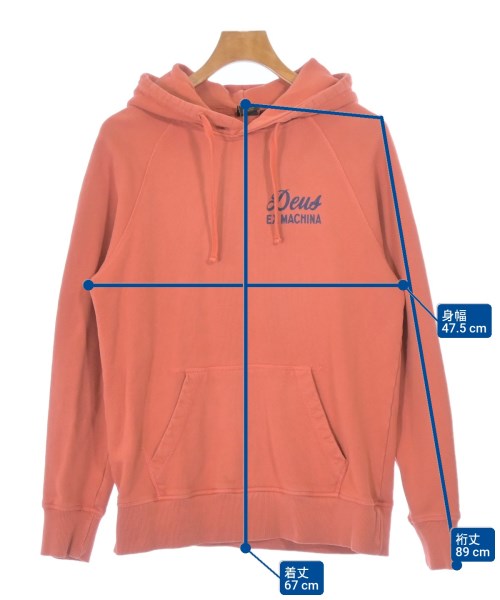 Deus ex Machina（デウスエクスマキナ）パーカー オレンジ サイズ:S メンズ/2200674055131