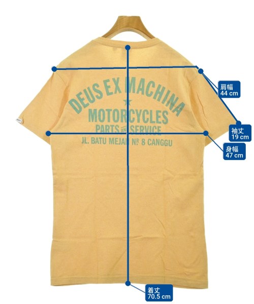 Deus ex Machina（デウスエクスマキナ）Tシャツ・カットソー ベージュ サイズ:S メンズ/2200704701946