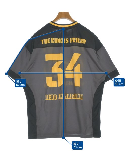 Deus ex Machina（デウスエクスマキナ）Tシャツ・カットソー グレー サイズ:M メンズ/2200645547054