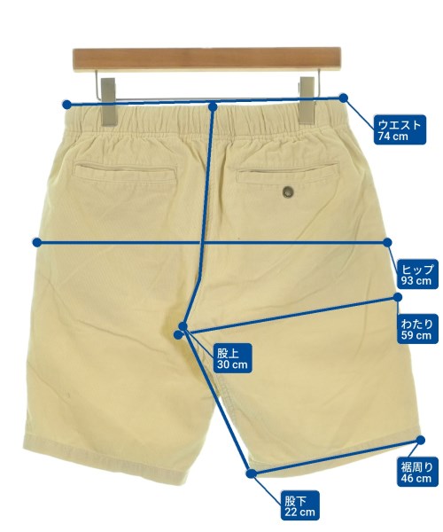 Deus ex Machina（デウスエクスマキナ）ショートパンツ ベージュ サイズ:S メンズ/2200662625261