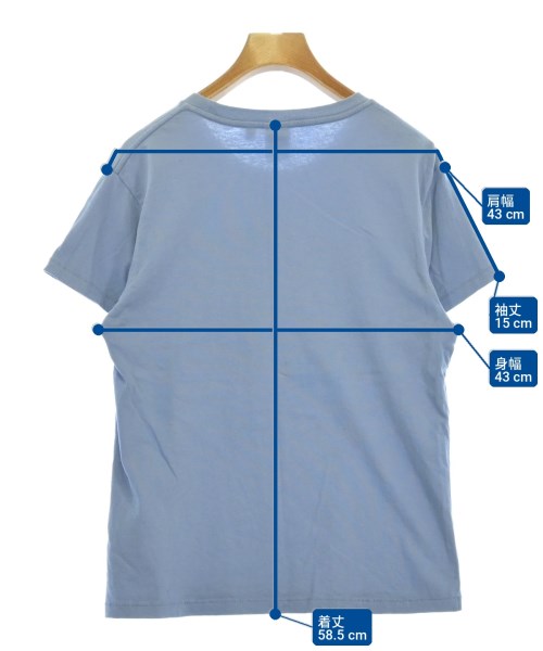 Deus ex Machina（デウスエクスマキナ）Tシャツ・カットソー 青 サイズ:10(S位) レディース/2200726817038