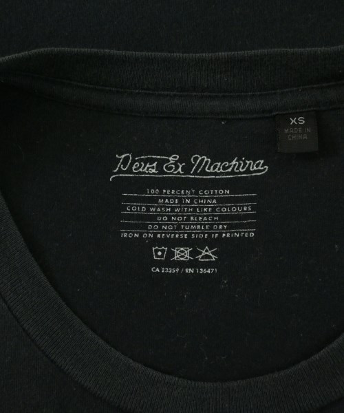 Deus ex Machina（デウスエクスマキナ）Tシャツ・カットソー 黒 サイズ:XS メンズ/2200689200038