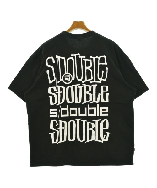S/DOUBLE（エスダブル）Tシャツ・カットソー 黒 サイズ:XXL メンズ/2200655613121
